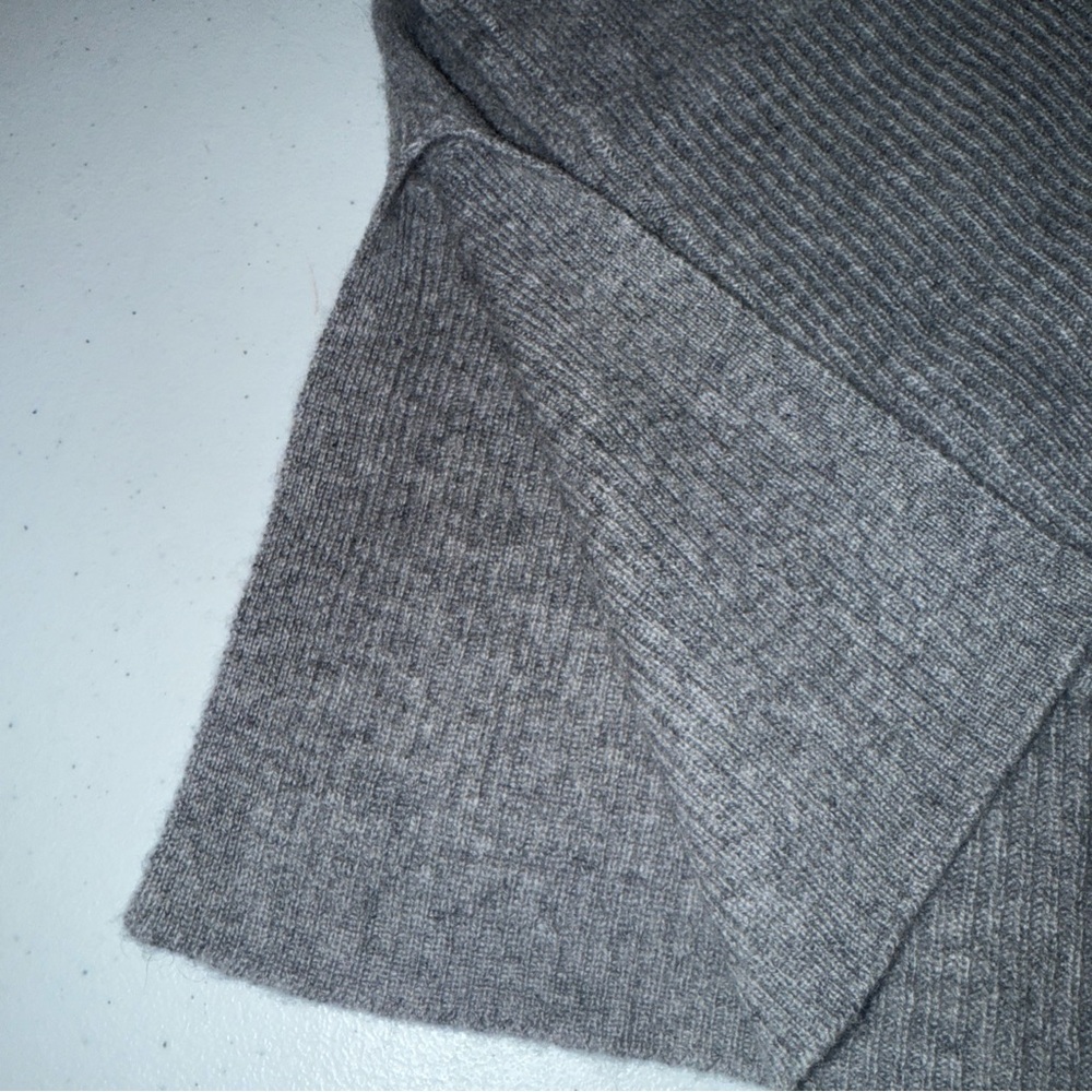 Rachel Zoe Women Long Sleeves 100% 2Ply Cashmere Luxury Sweater Size Small Gray - Picture 4 of 8